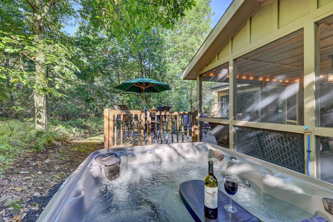 טנרסוויל Pocono Mountain Home , Hot Tub- 1 Mile To Skiing! מראה חיצוני תמונה
